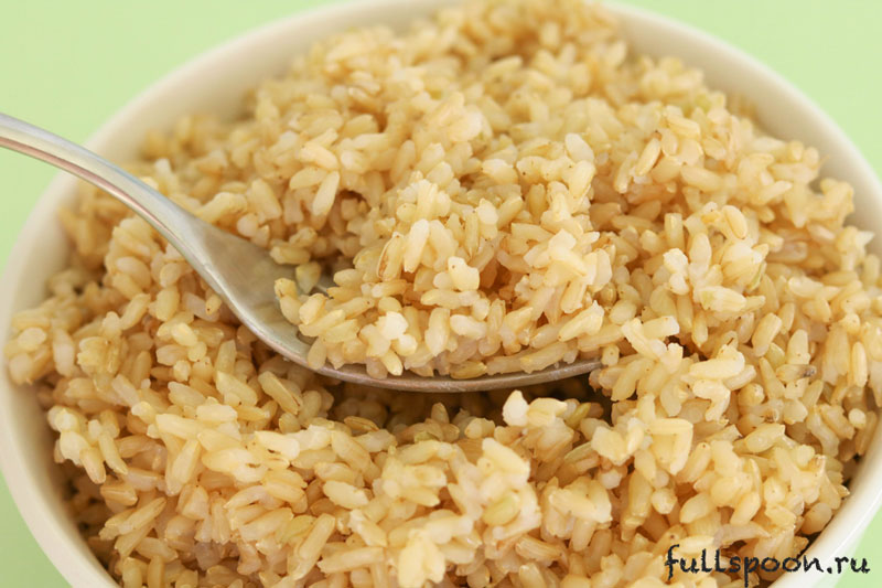 Как приготовить коричневый рис?