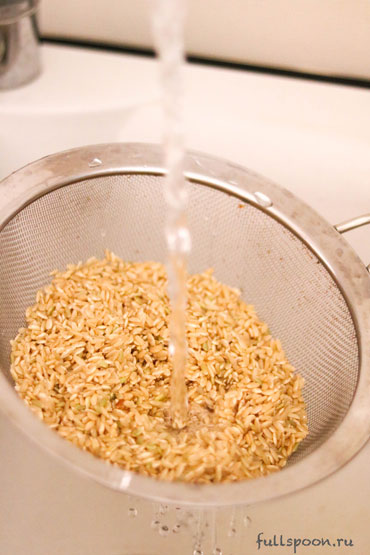 Как приготовить коричневый рис?